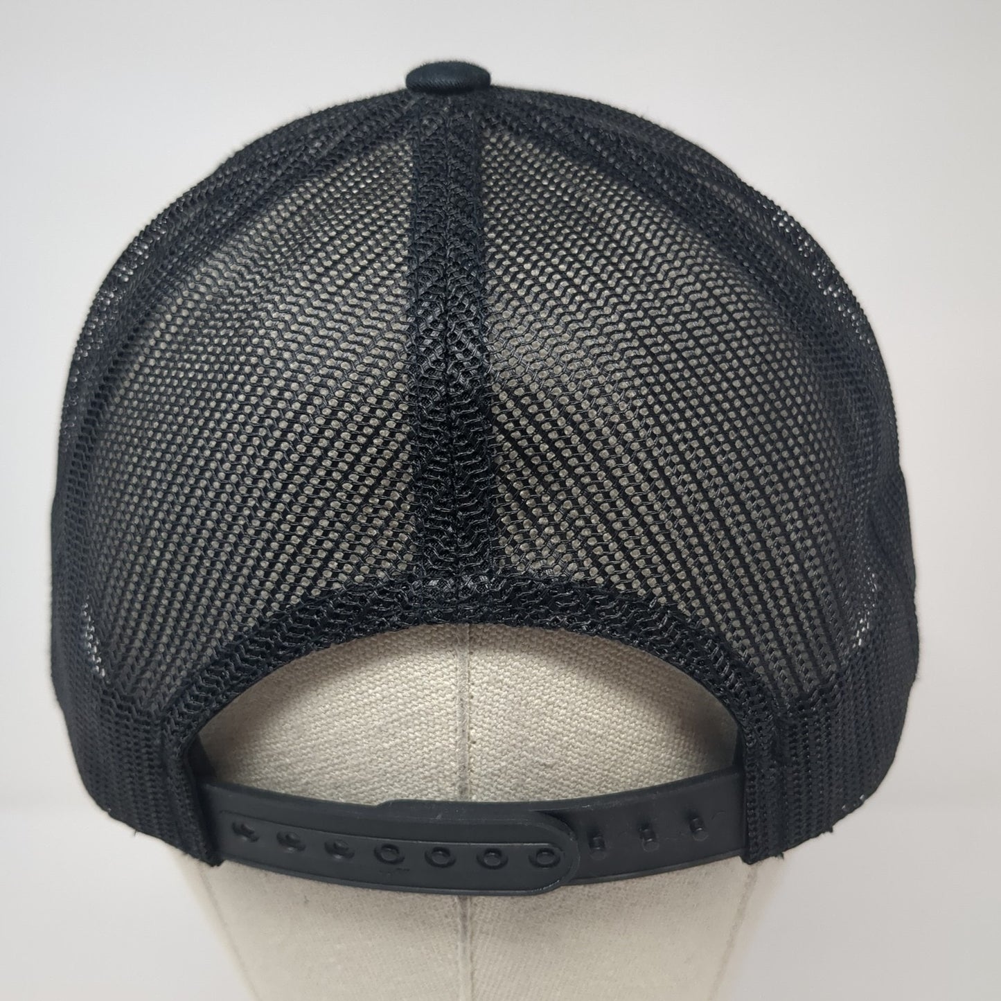 PNW Pacific Northwest Trucker Hat Black OS Adjustable Embroidered Mesh Back