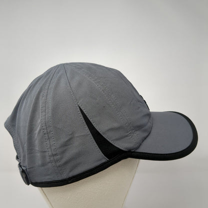 Adidas Climalite Strapback Hat Gray One Size Adjustable Embroidered Breathable