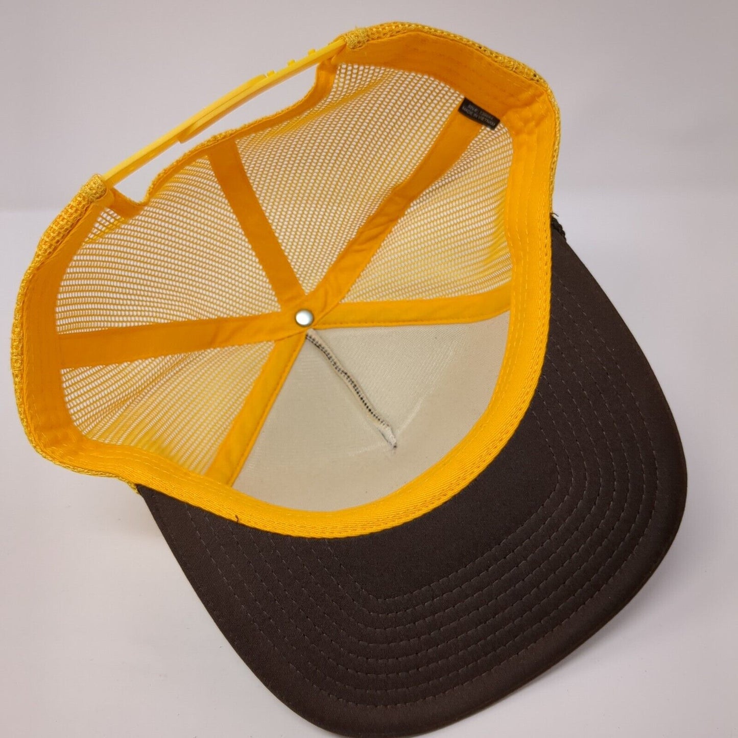 Brigade Wake Surf Snapback Trucker Hat Multicolor OS Adjustable Mesh Back Rope