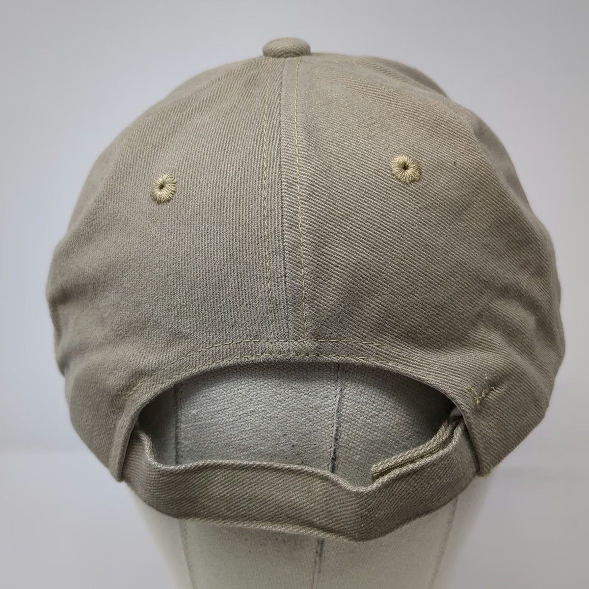 Port Authority Baseball Cap Brown One Size 2004 Gerber Open Memorial Cotton Hat