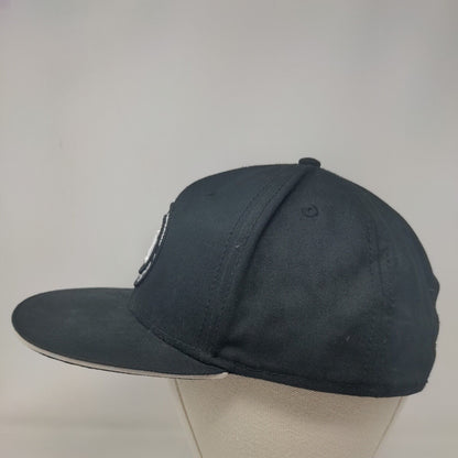 Robin Ruth Men's Snapback Hat black Embroidered Madrid Logo 100% Cotton