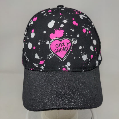 Girl Squad Strapback Hat Multicolor OS Adjustable Splatter Paint Live Justice