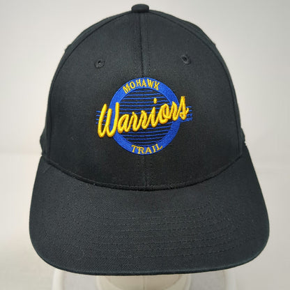 The Game Snapback Black One Size Mohawk Trail Warriors Hat Logo Graphic Cotton