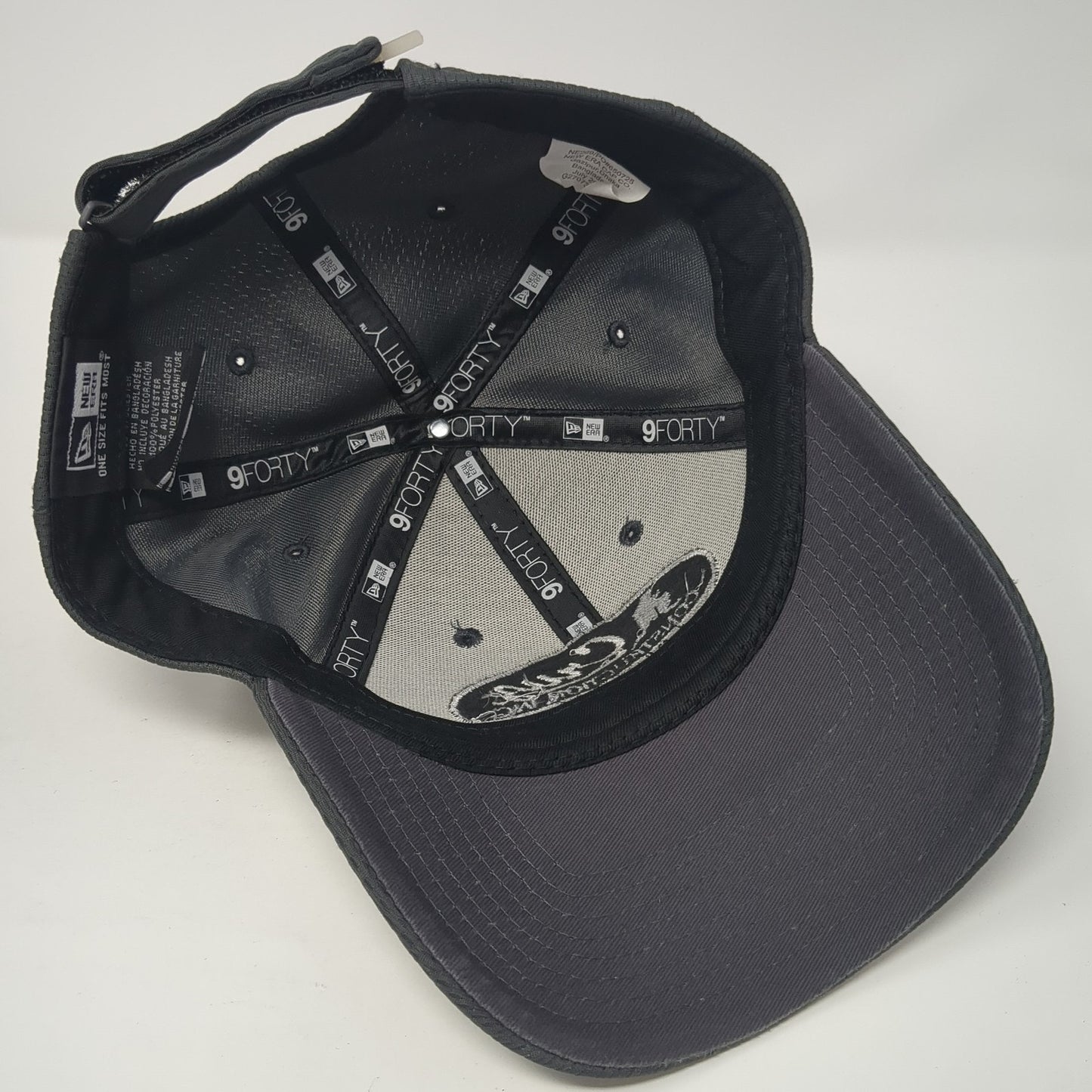 Cruz Construction, Inc. Alaska Strapback Hat Gray One Size New Era