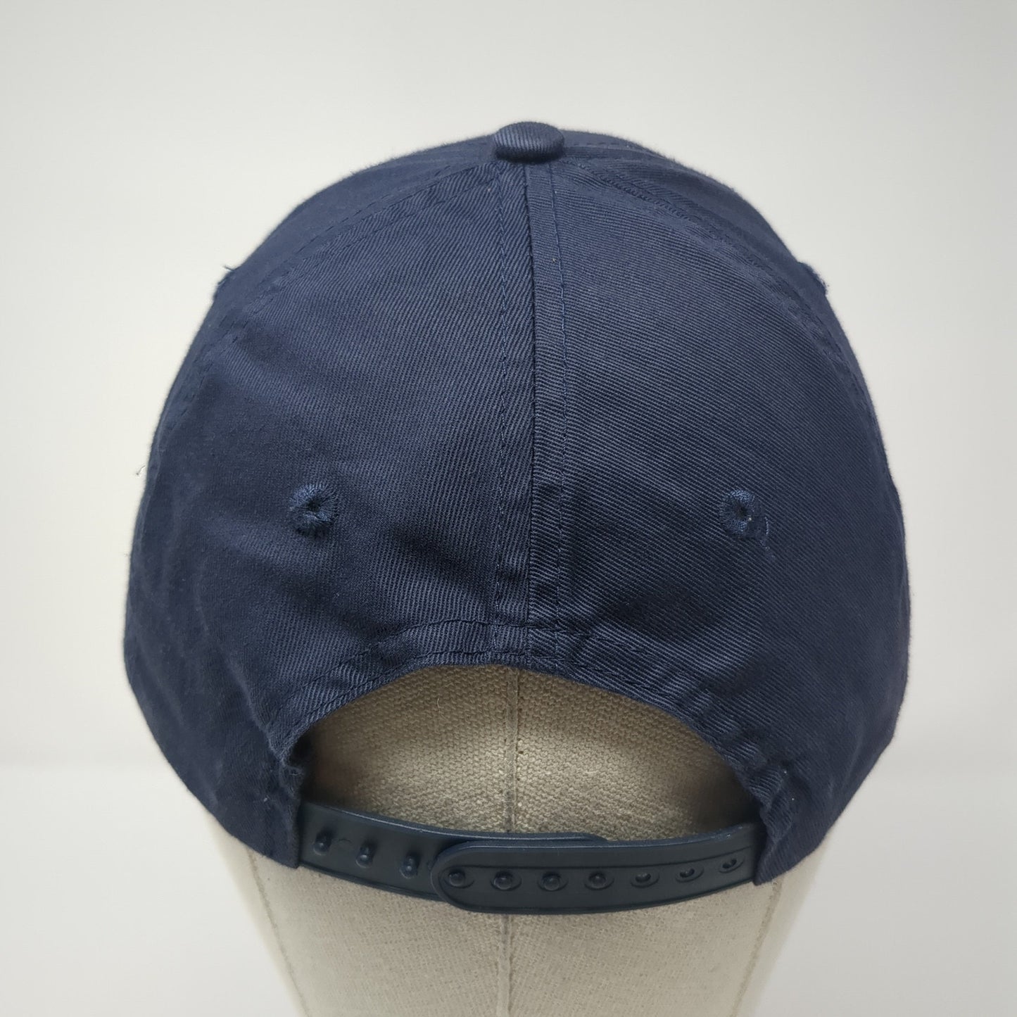 Ducks Unlimited Logo Snapback Hat Blue One Size Adjustable Embroidered