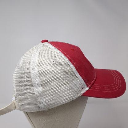 Saint Louis Country Day School Slideback Trucker Hat Red One Size 6 Panel