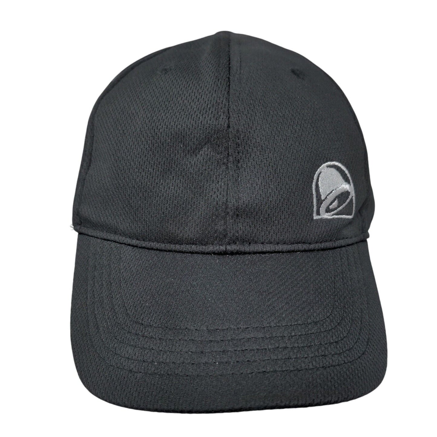Taco Bell Snapback Hat Black OSFA Embroidered Adjustable Vent Holes