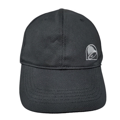 Taco Bell Snapback Hat Black OSFA Embroidered Adjustable Vent Holes