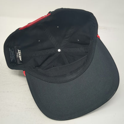 Bioworld 5 Panel Black One Size Mickey Mouse Red Rope Snapback Disney Hat