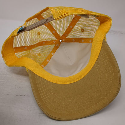 Sendero Provisions Co Trucker Hat Yellow One Size Rowdy Mesh Rope Snapback