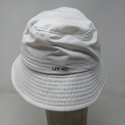 Nike Toddler Boys Bucket Sun Hat White Size Toddler Embroidered Swoosh Logo