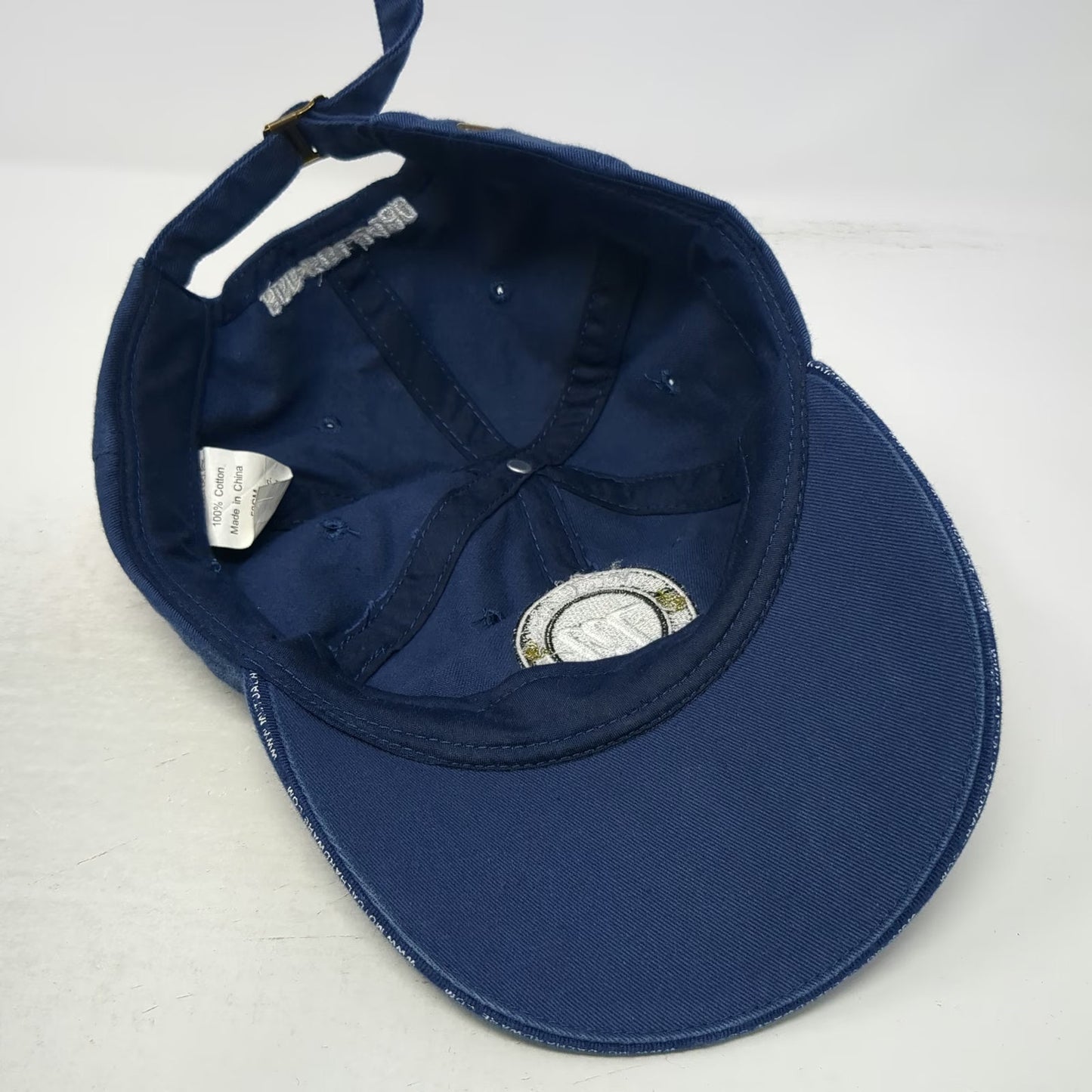 Zagwear Mutual Hardware Since 1935 Blue Baseball Cap One Size Slideback Hat