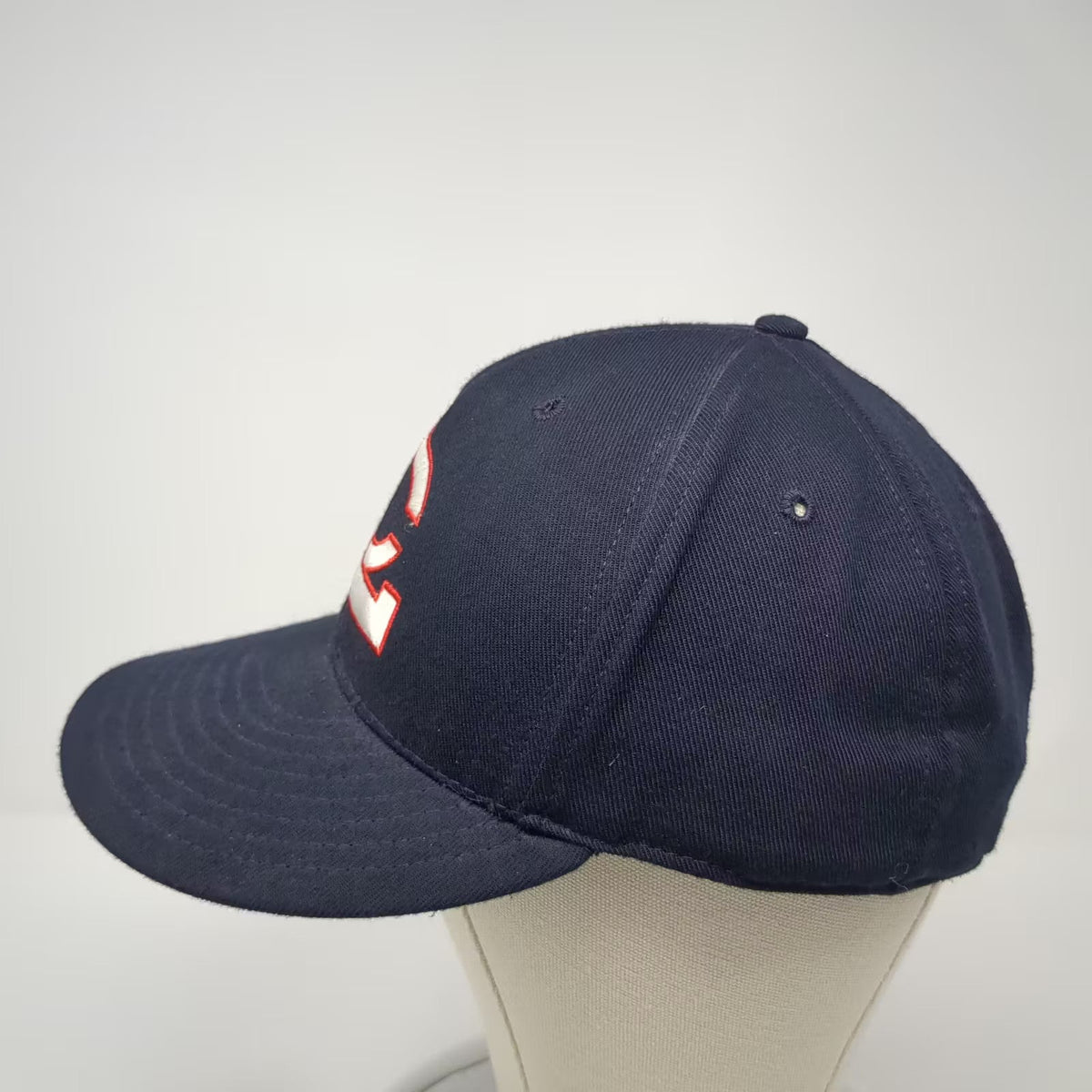 Pro-Line CL Baseball Cap Blue White 7 3/8 Fitted Hat TPX OTF Embroidered Logo