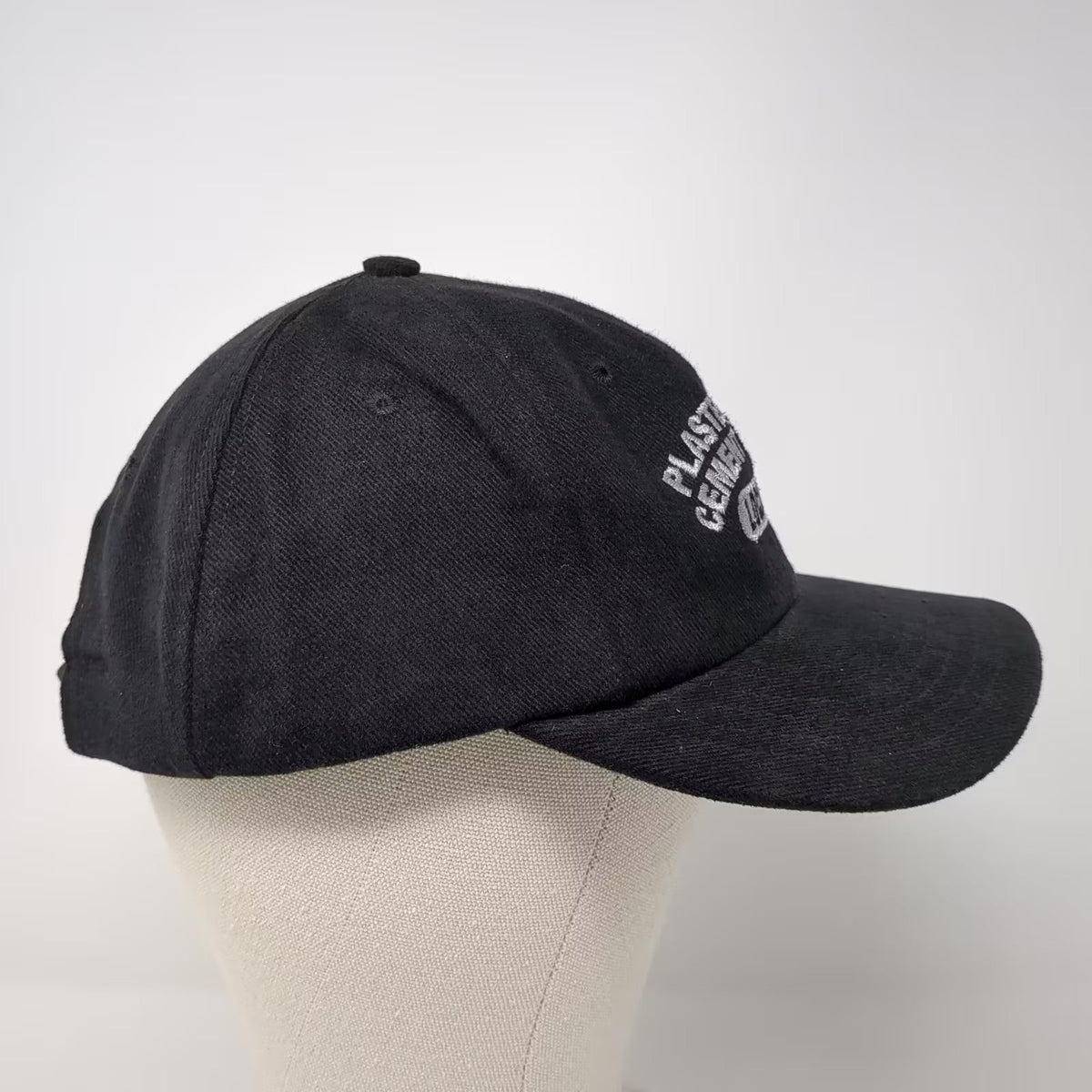 King Louie Plasterers Cement Masons Local 11 Cap Black One Size Strapback USA