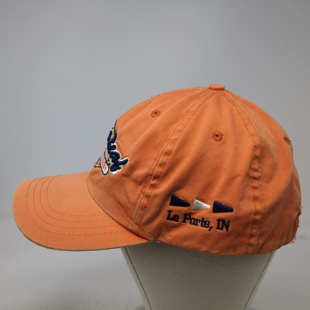 American Dry Goods Baseball Cap Orange OSFM Briar Leaf Golf Club La Porte Hat