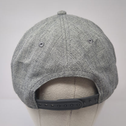 Capital Ready Mix Concrete Snapback Hat Gray OS Adjustable Pacific Headwear