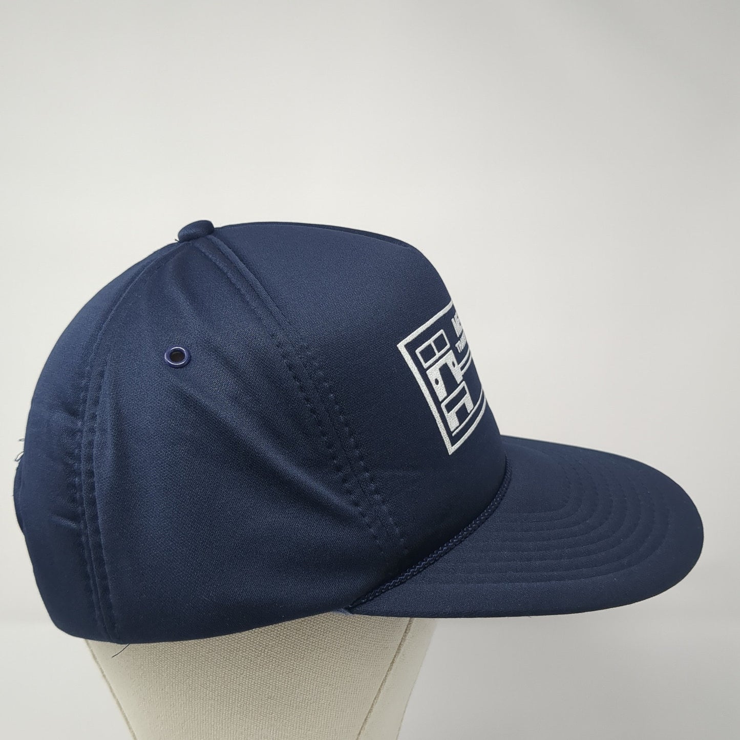 Mercer Transportation Co. Snapback Rope Trucker Hat Blue One Size Mohr's