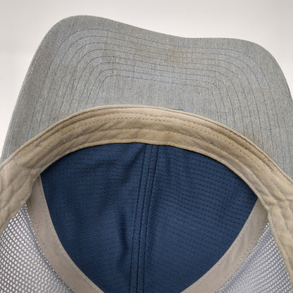 Travis Mathew Snapback Trucker Hat Gray OS Adjustable Embroidered Mesh Back