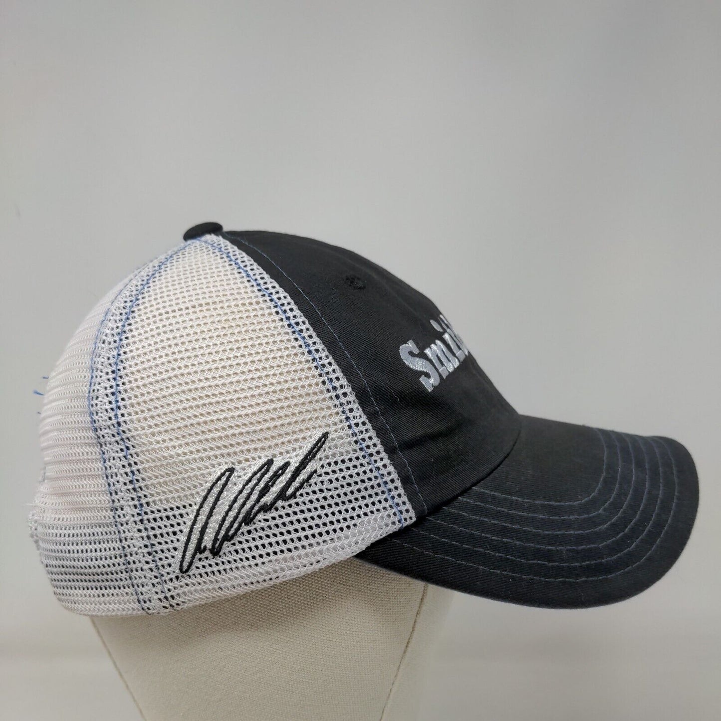 Checkered Flag NASCAR Men's Mesh Back Hat Richard Petty 43 Aric Almirola Logo