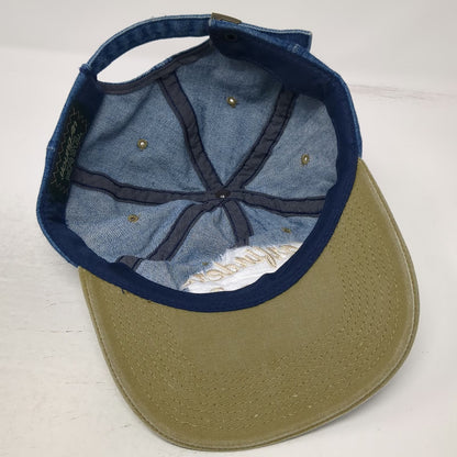YoungAn Baseball Cap Blue Beige One Size Carfinders Mission Tx Strapback Hat