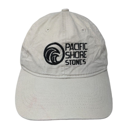 Pacific Shore Stones Slideback Hat Tan One Size 6 Panel Port & Company