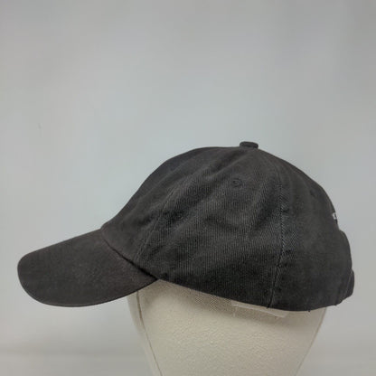 JJ Jimmy John's Slideback Hat Black One Size Embroidered 6 Panel
