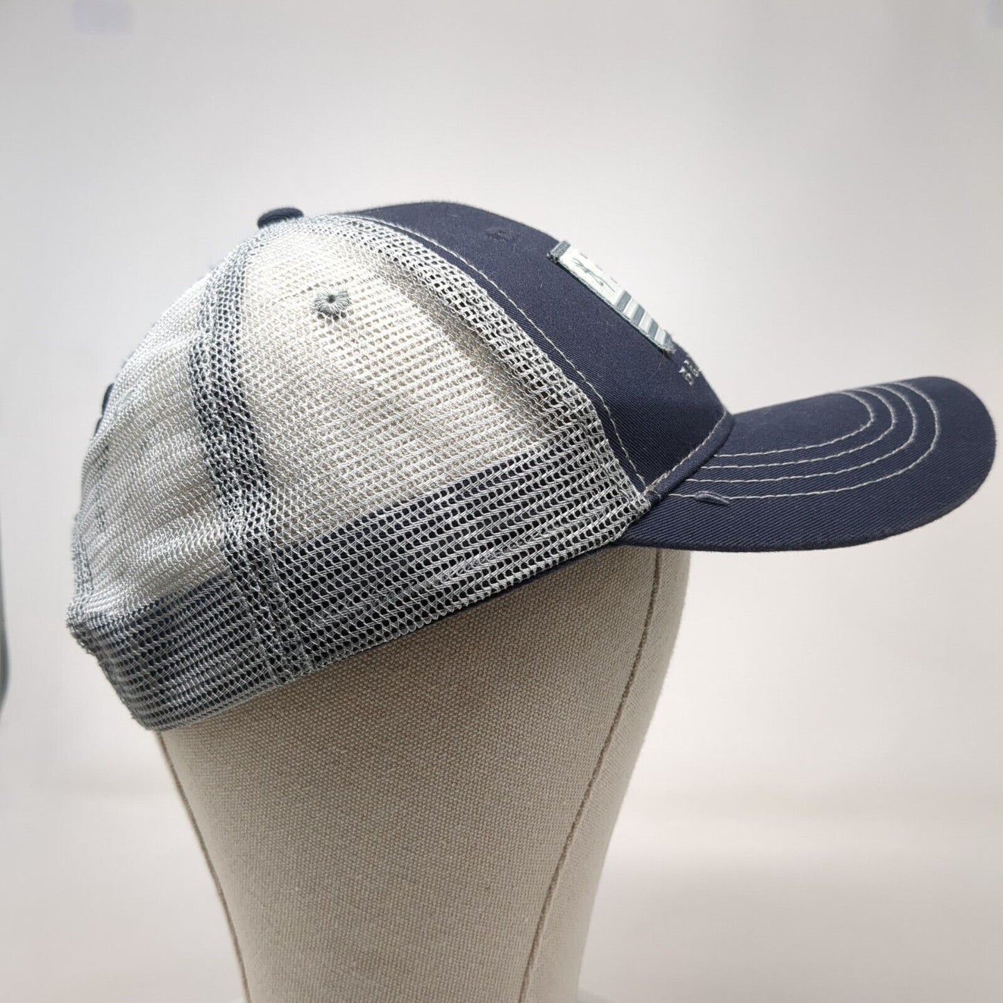 Browning Flag Patch Snapback Trucker Hat Multi One Size Mesh Back