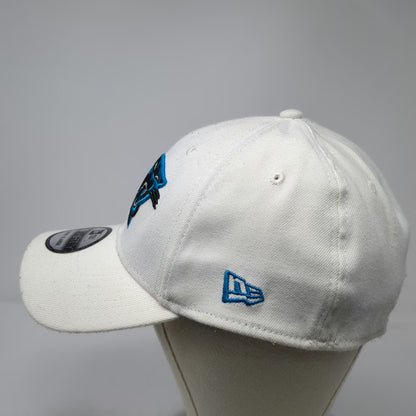 Carolina Panthers NFL New Era Baseball Cap White XL 39THIRTY Stretch Hat Logo