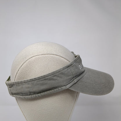 Death Valley Strapback Sun Visor Hat Green One Size Adjustable Jhats