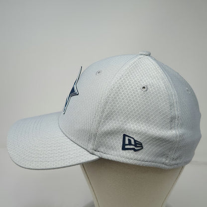 Dallas Cowboys NFL New Era Gray Cap L Stretch Fit 39THIRTY Mesh Shield Star Hat