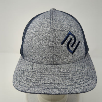 Richardson Snapback Mesh Back Trucker Hat Multi Small Embroidered Logo