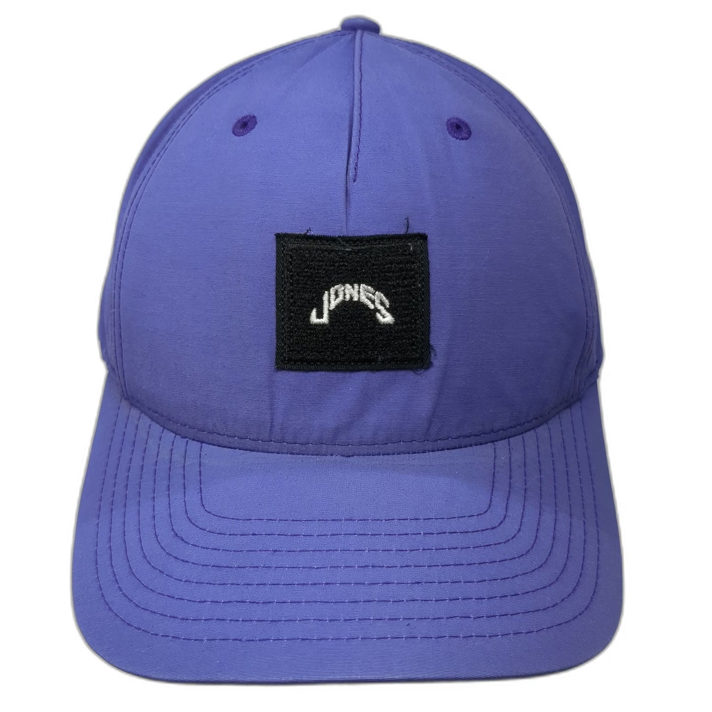 Jones Sports Co Purple 5 Panel One Size Snapback Laser Cut Ventilation Patch Hat