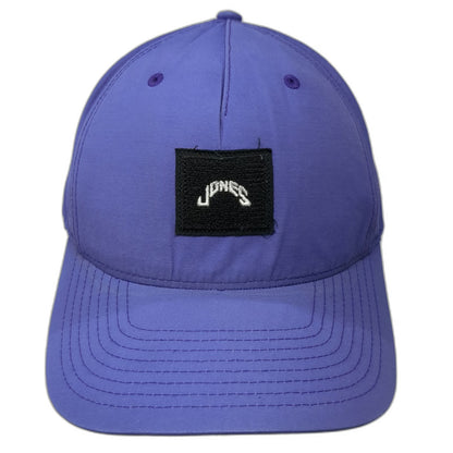 Jones Sports Co Purple 5 Panel One Size Snapback Laser Cut Ventilation Patch Hat