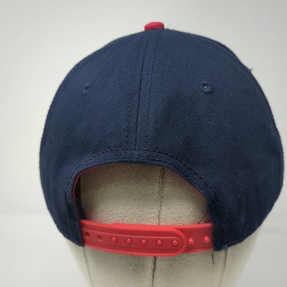 DC Comics Superman Blue Snapback Hat One Size Flat Brim Movie Graphic Shield