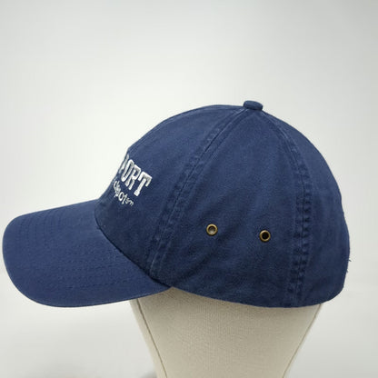 Interport Digital Depot Blue One Size Baseball Cap Hat Slideback Tech Promo