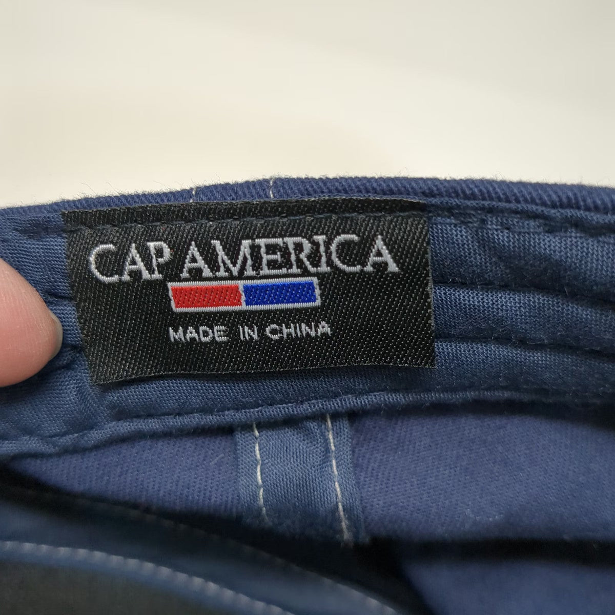 Cap America Treasure Valley Steel Blue One Size Baseball Cap Slideback Hat ID