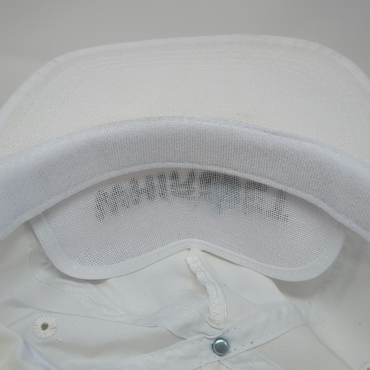 Sportcap Whirljet White 5 Panel One Size Rope Strapback Hat Spray Nozzle Logo