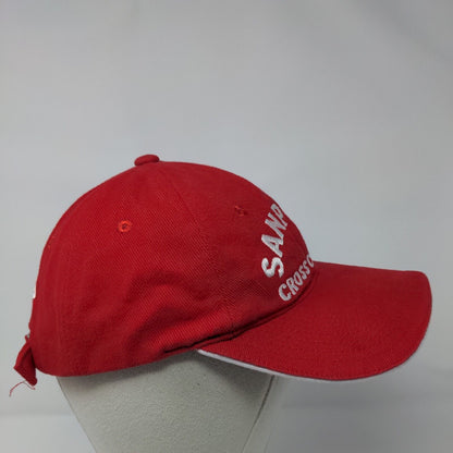 Sanpoint Cross Country Slideback Hat Red OSFA Embroidered Go Dawgs