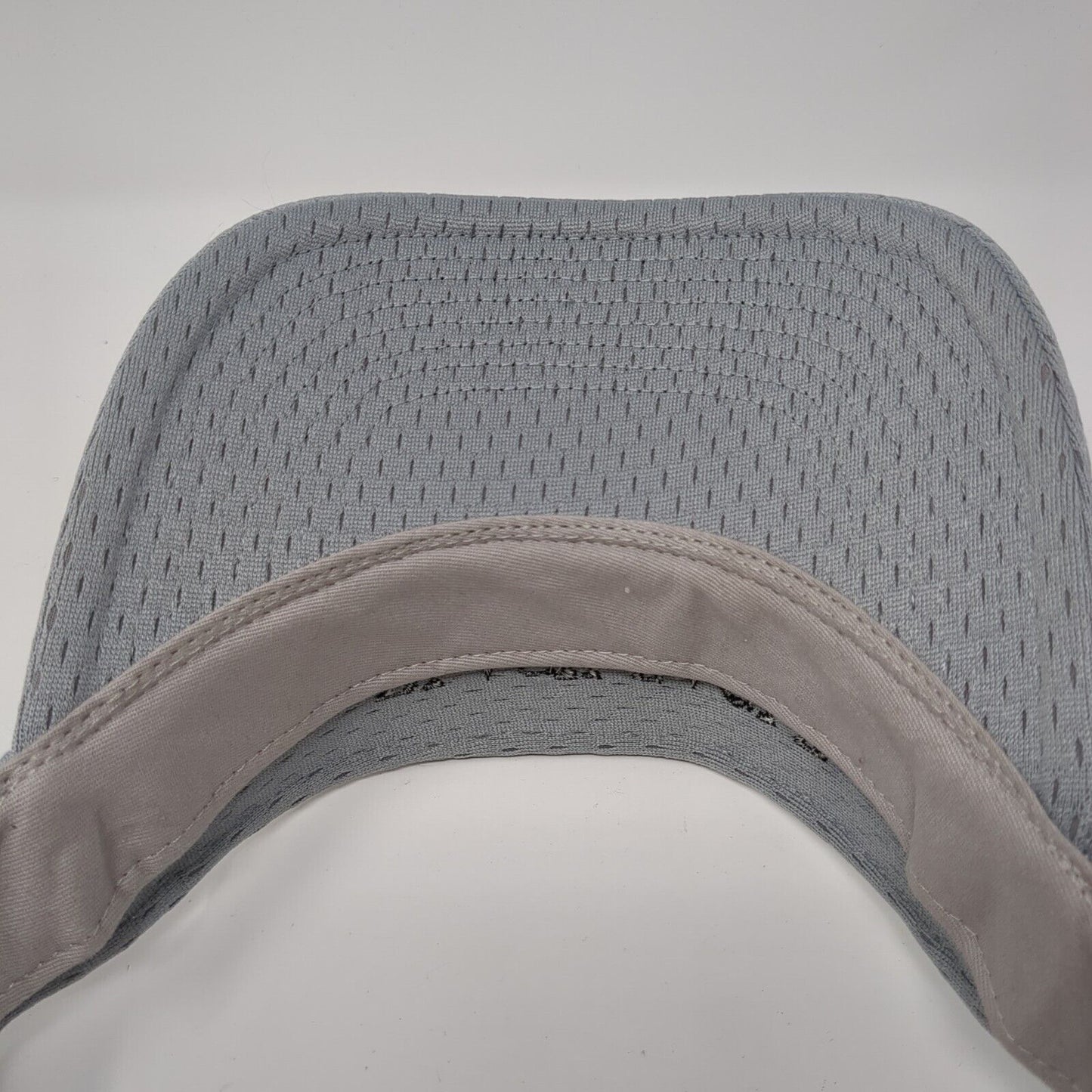 Black Eagle Strapback Sun Visor Hat Gray Small Adjustable Richardson