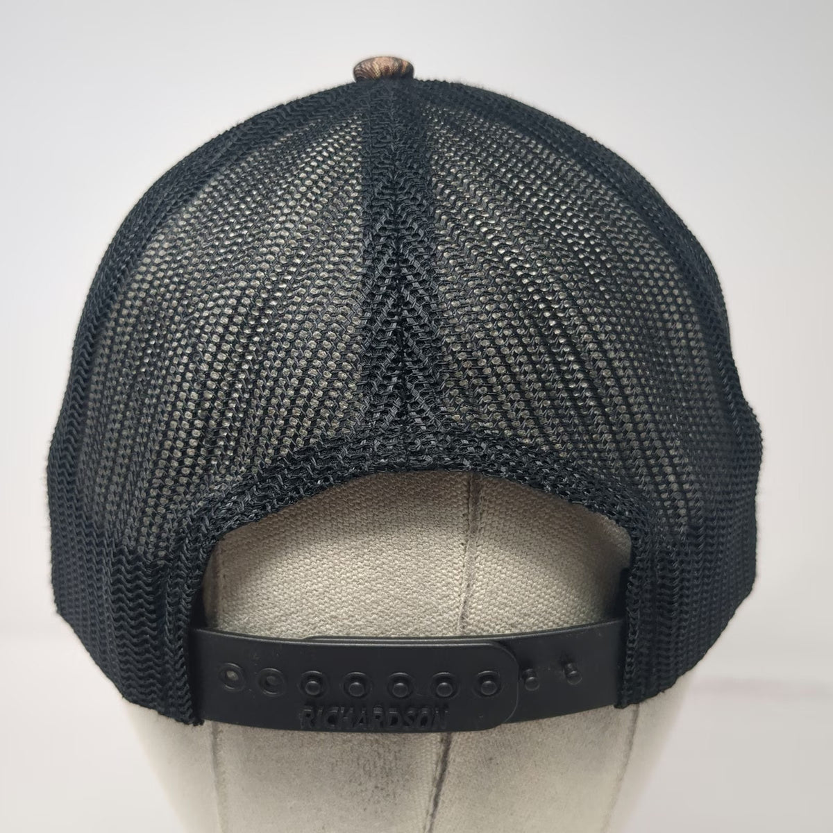 Richardson Trucker Hat Green Brown Camo One Size Mesh Magic Valley Bowhunters