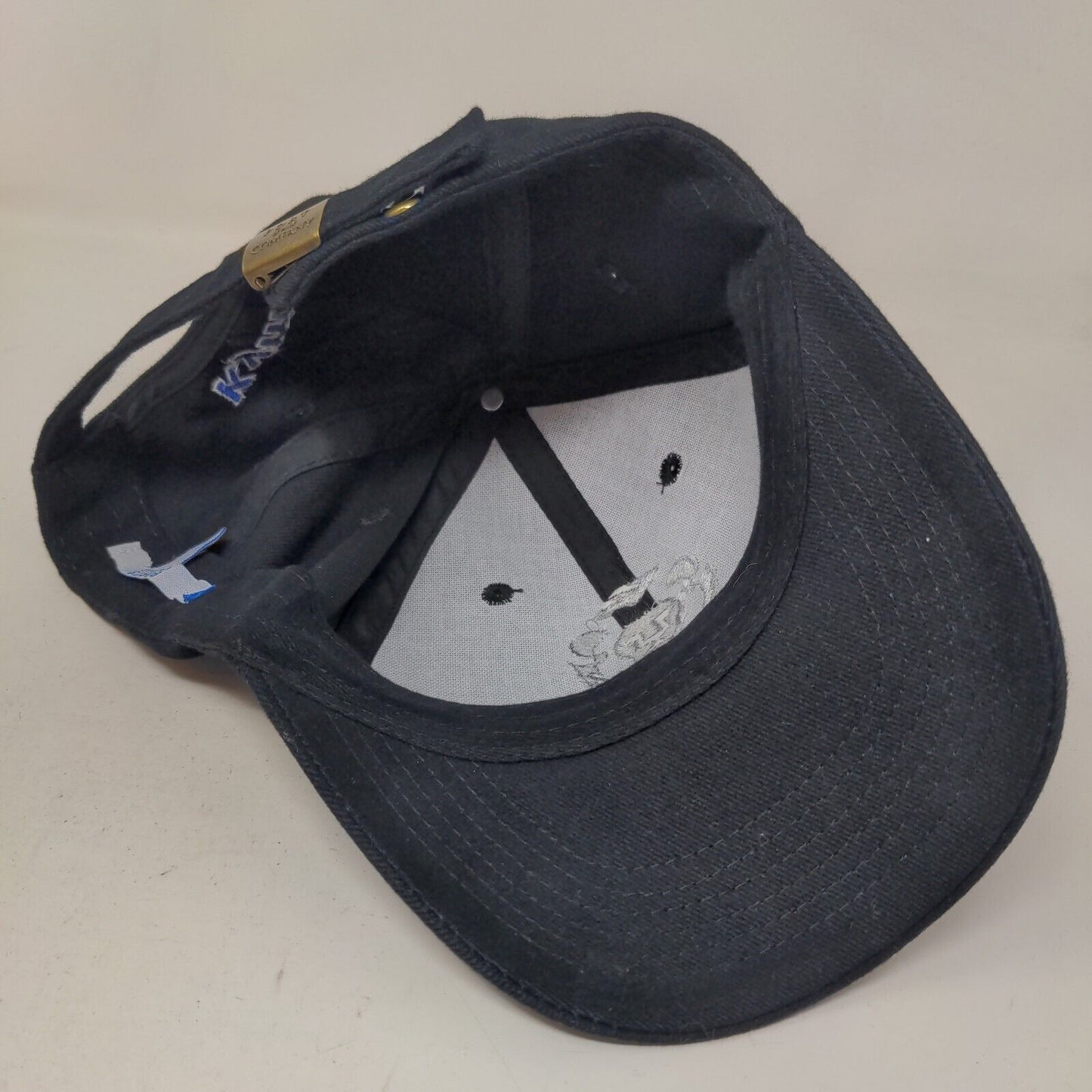 Port & Company Men's Slideback Hat Black Embroidered Kymera Lion Logo