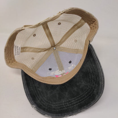 I'll Bring The Alcohol Snapback Trucker Hat Gray OSFM Adjustable Mesh Back