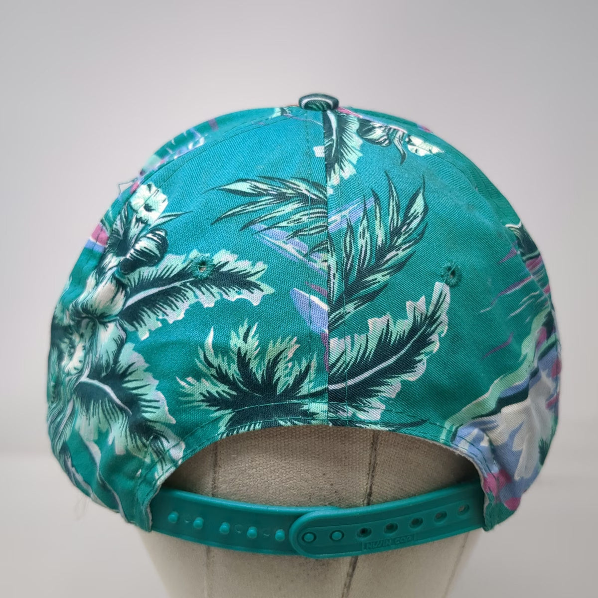 Coolflex KeyBank 5 Panel Green One Size Tropical Palm Tree Rope Snapback Hat