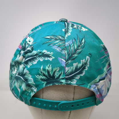 Coolflex KeyBank 5 Panel Green One Size Tropical Palm Tree Rope Snapback Hat