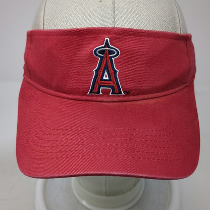 Los Angeles Angels MLB RP & Associates Visor Red One Size El Torito Strapback