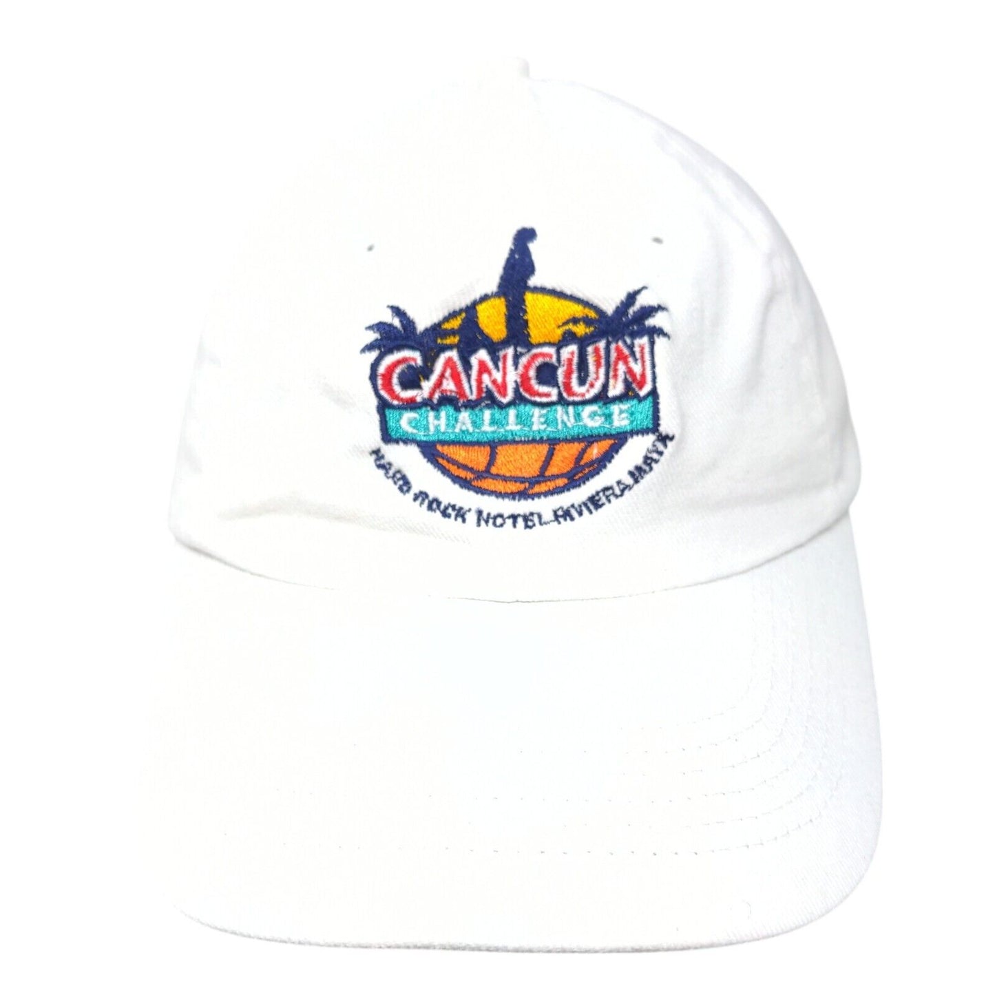 Cancun Challenge Champions Strapback Hat White One Size Port Authority