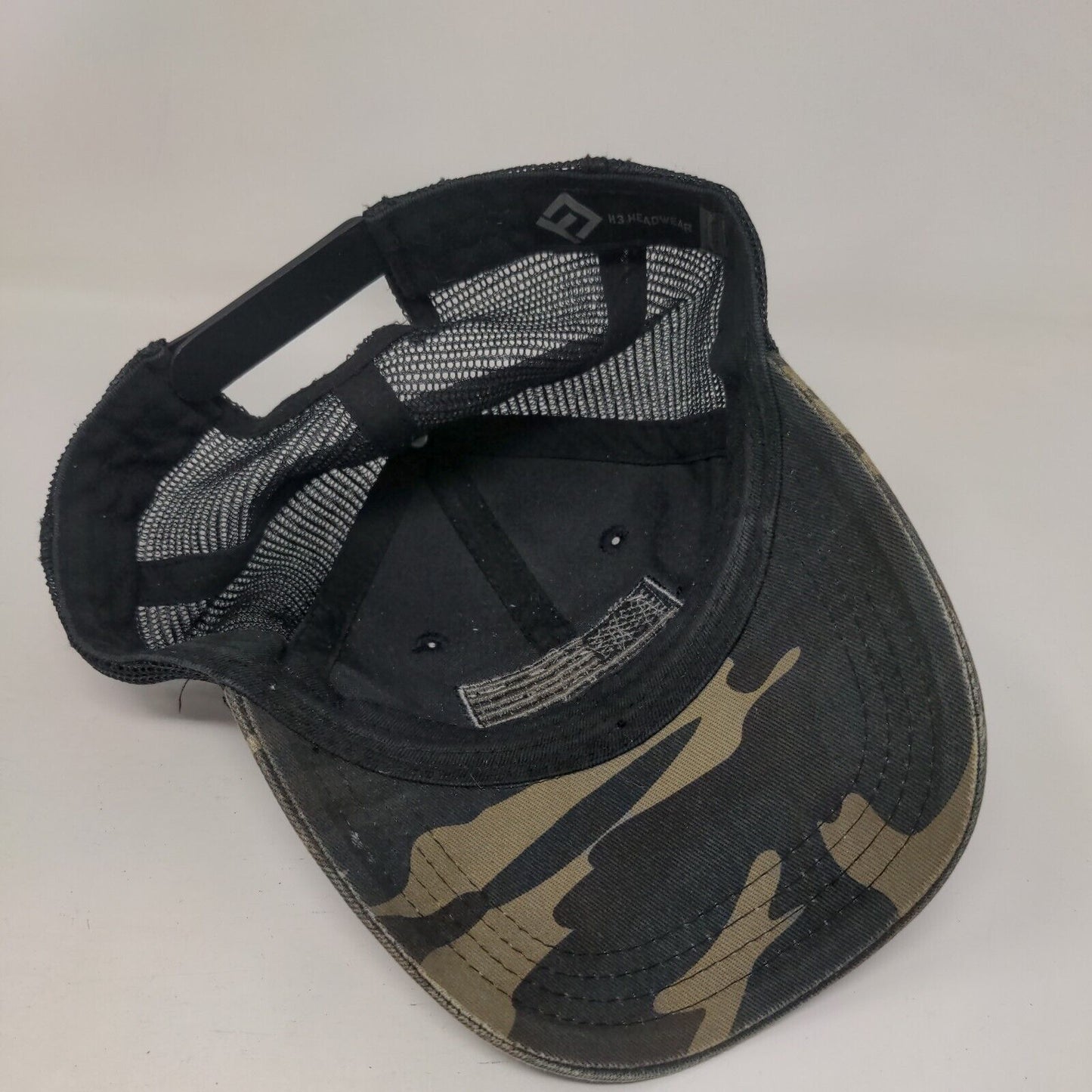 American Flag Snapback Trucker Hat Camouflage One Size Adjustable Patriotic