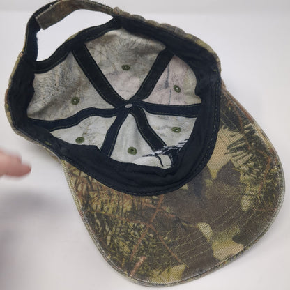 Deer Strapback Hat Multicolor Camo One Size Embroidered Hunting Outdoor