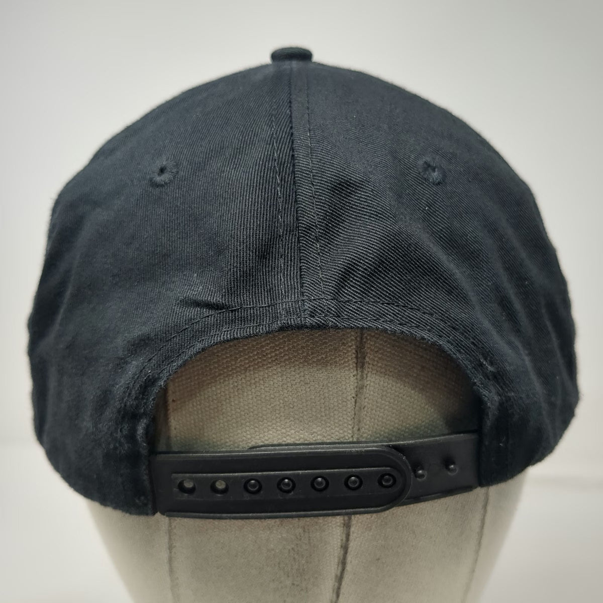 Jägermeister Snapback Black Hat One Size Structured Embroidered Stag Logo