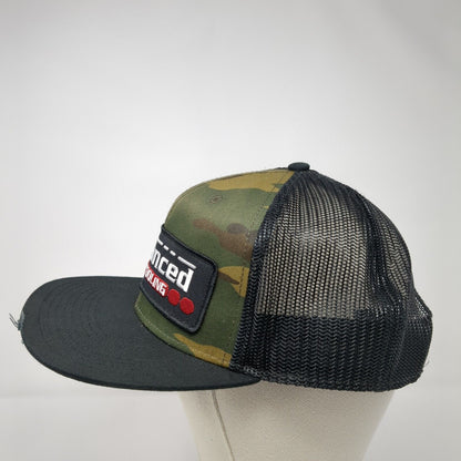 Advanced Heating & Cooling Trucker Hat Camo One Size Mesh Back Otto